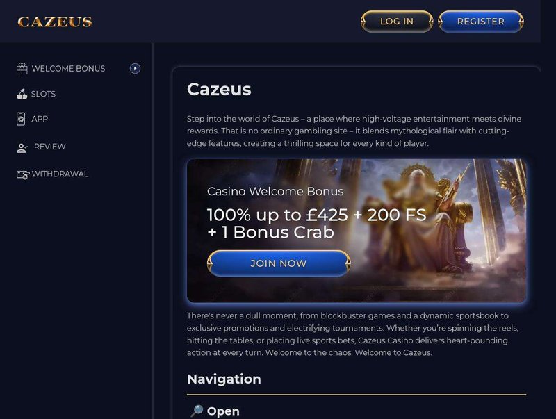 Explore cazeus casino games